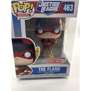 Funko Pop The Flash #463 Justice League Target Exclusive DC Heroes Vinyl Figure
